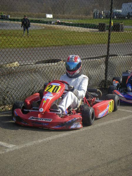 L'Flo en kart 